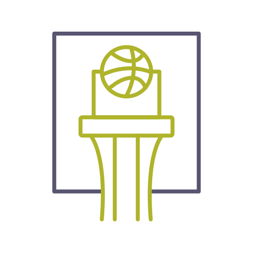 pallacanestro Generic color outline icona