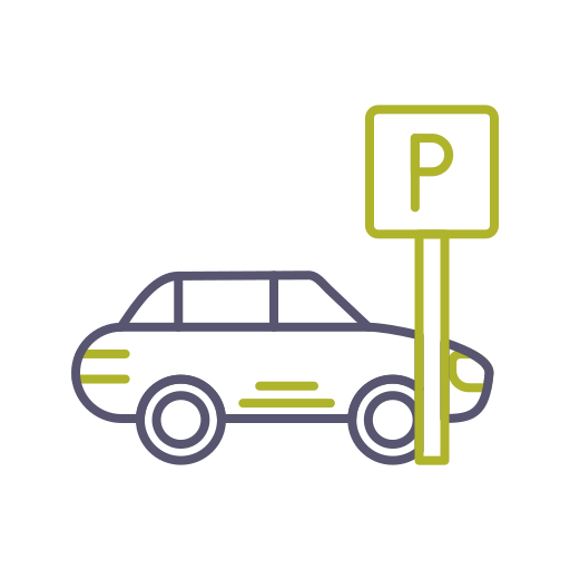 駐車場 Generic color outline icon