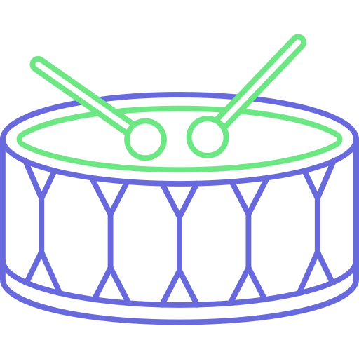 ドラム Generic color outline icon