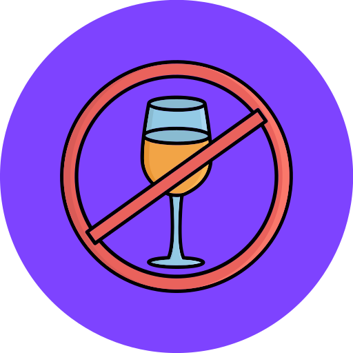 niente alcool Generic color lineal-color icona