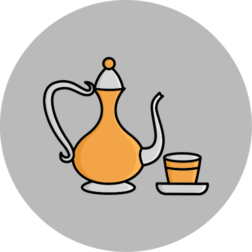 caffè arabo Generic color lineal-color icona