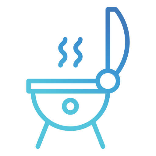 grill Generic gradient outline ikona