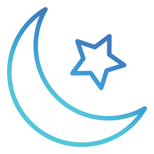 Ramadan Generic gradient outline icon