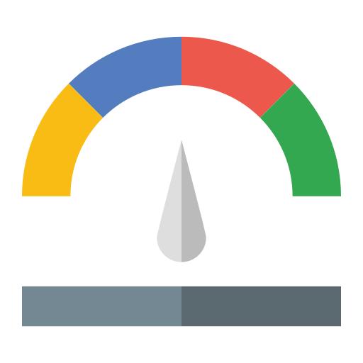 compteur de vitesse Generic color lineal-color Icône