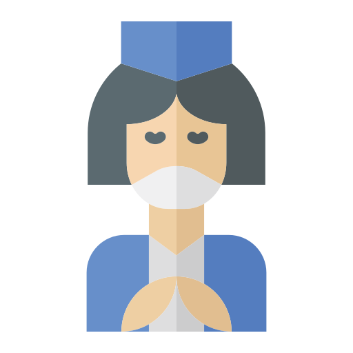 Stewardess Generic color lineal-color icon