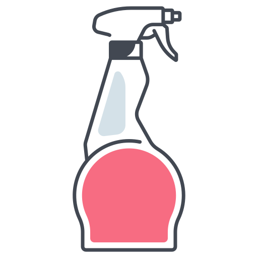 spray de limpeza Generic color lineal-color Ícone