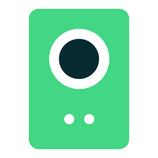 音響システム Generic color fill icon