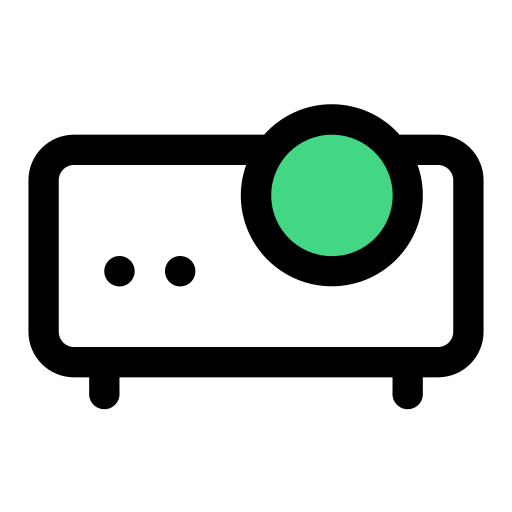 projetor Generic color lineal-color Ícone