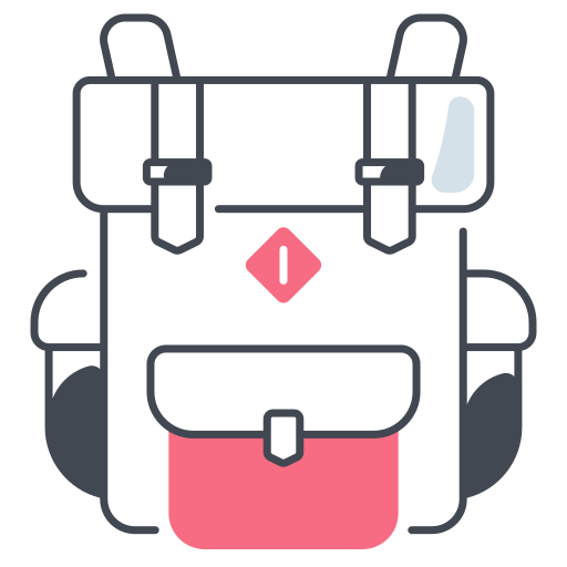 Backpack Generic color lineal-color icon