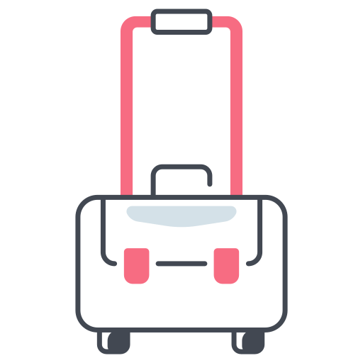 Luggage Generic color lineal-color icon