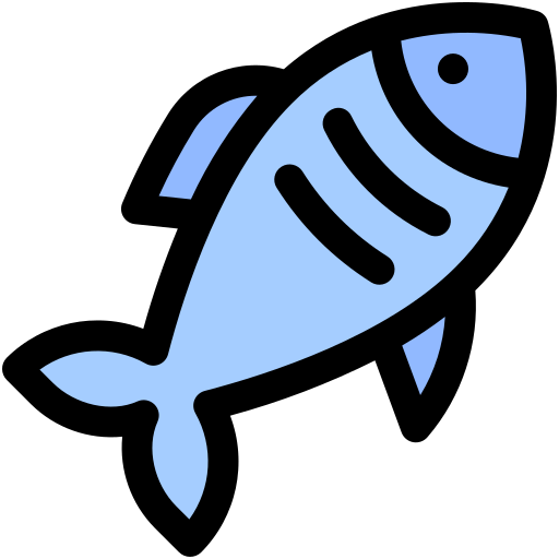 pescado Generic color lineal-color icono