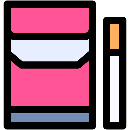 シガレット Generic color lineal-color icon
