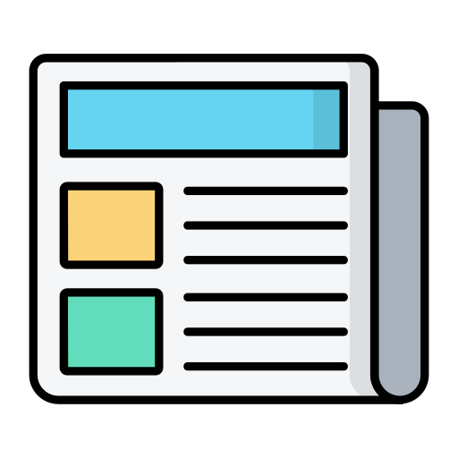 Newspaper Generic color lineal-color icon
