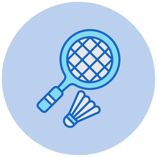 badminton Generic color lineal-color icoon