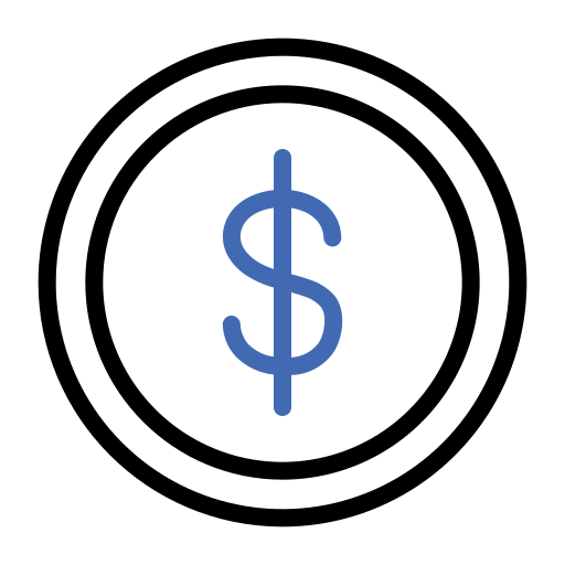 Coin Generic color outline icon