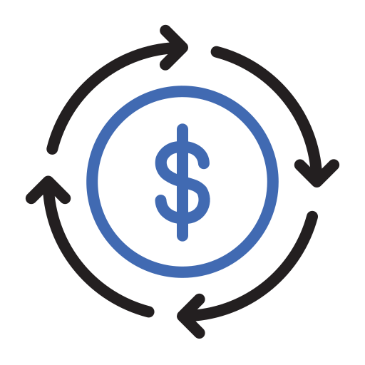 economía circular Generic color outline icono