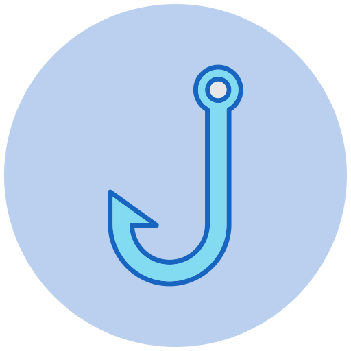 Fish hook Generic color lineal-color icon