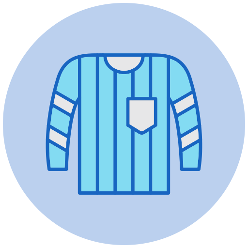 Referee jersey Generic color lineal-color icon