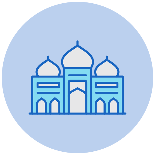 badshahi moschee Generic color lineal-color icon