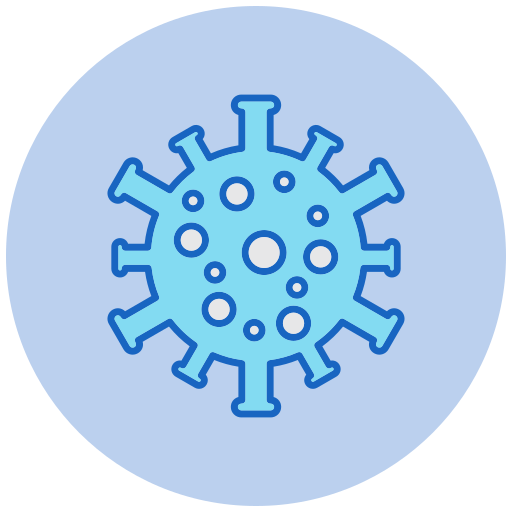 Coronavirus Generic color lineal-color icon