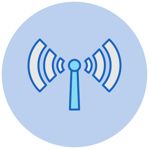 wifi-signal Generic color lineal-color icon
