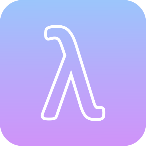 lambda Generic gradient fill icono