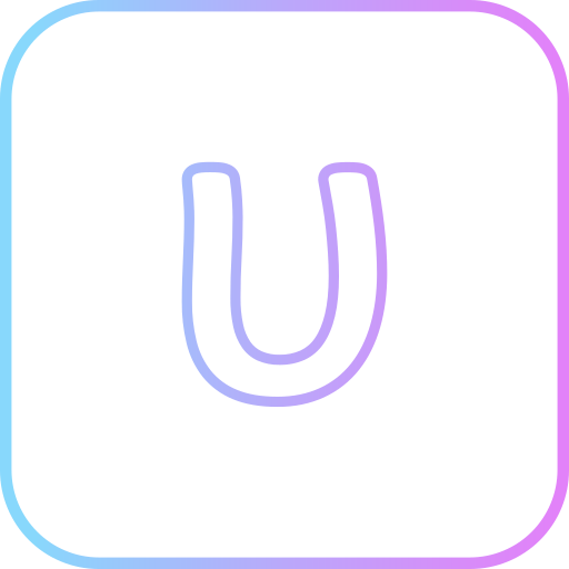 upsilon Generic gradient outline ikona