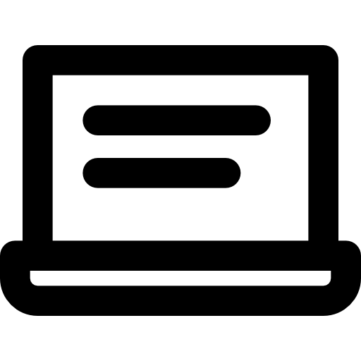노트북 bqlqn Lineal icon