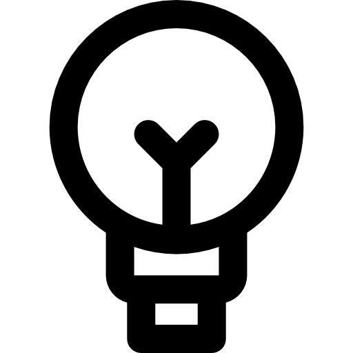 電球 bqlqn Lineal icon