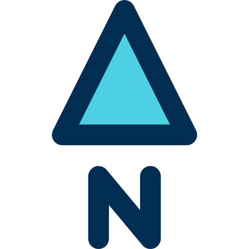 norte bqlqn Lineal Color icono
