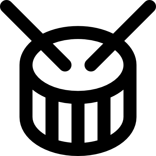 bębny bqlqn Lineal ikona