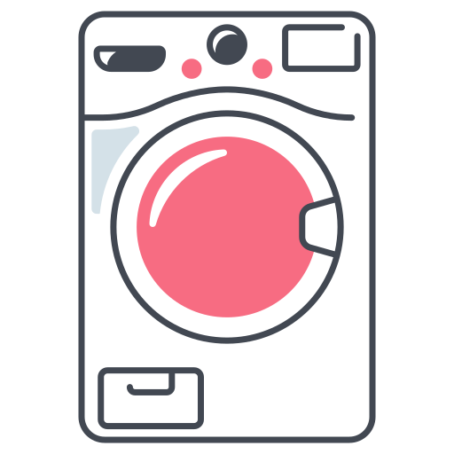 machine à laver Generic color lineal-color Icône