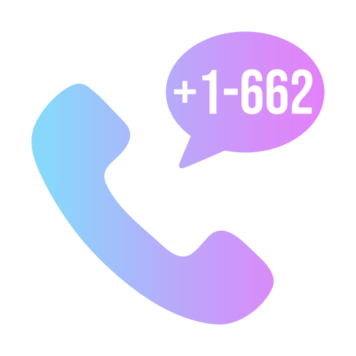 Dial code Generic gradient fill icon