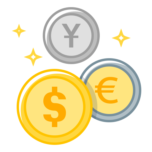 Currency Generic color fill icon