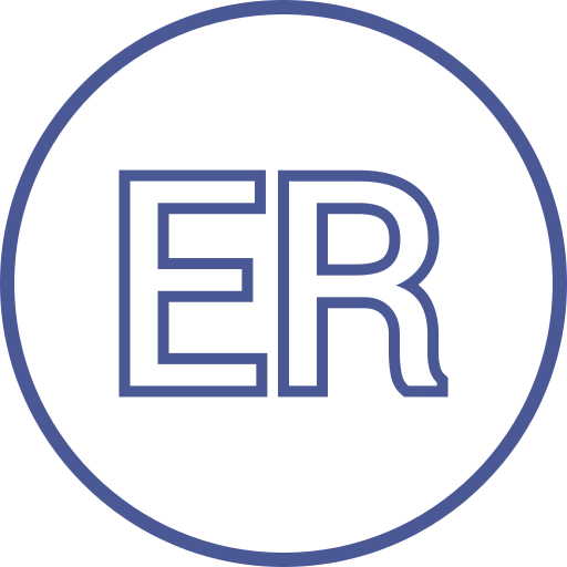 Er Generic color outline icon
