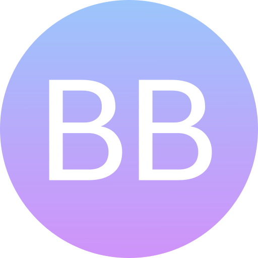 b b Generic gradient fill icono