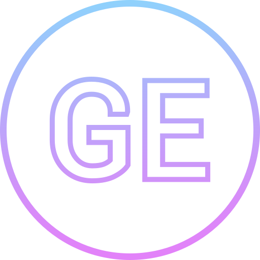 ge Generic gradient outline ikona