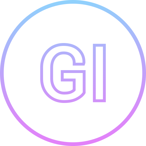 gi Generic gradient outline icoon