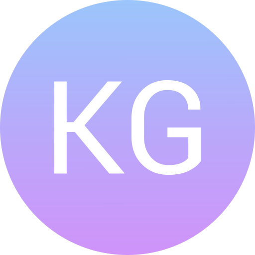 kg Generic gradient fill Ícone