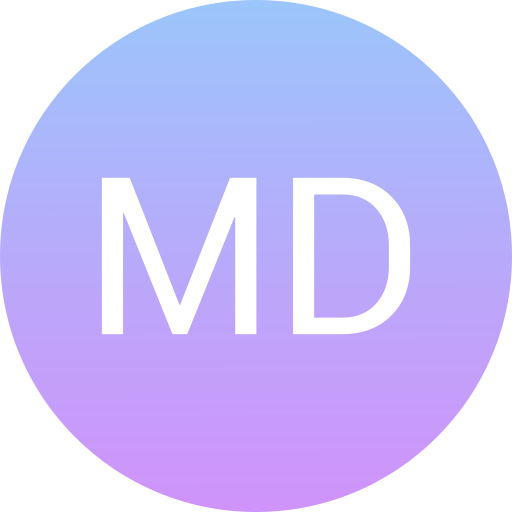 md Generic gradient fill icon