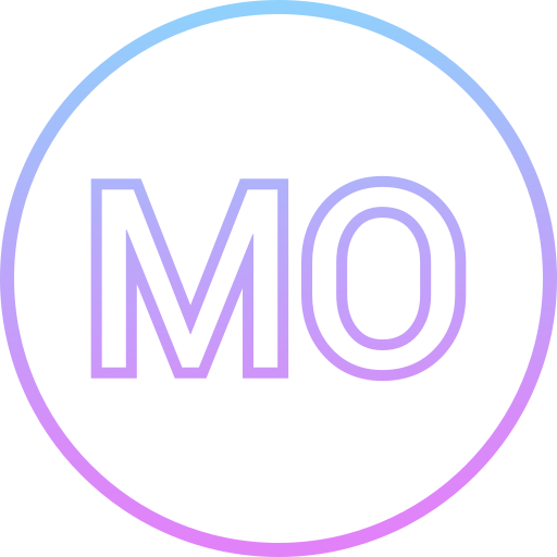 mo Generic gradient outline icona