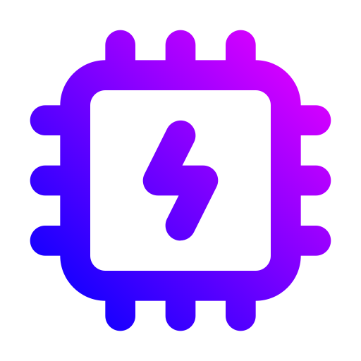 zentralprozessor Generic gradient outline icon