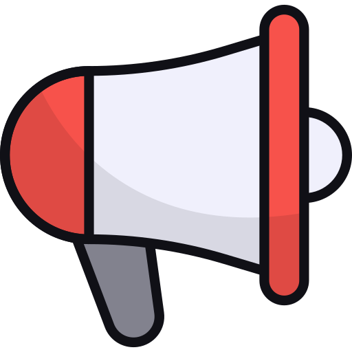 Bullhorn Generic color lineal-color icon