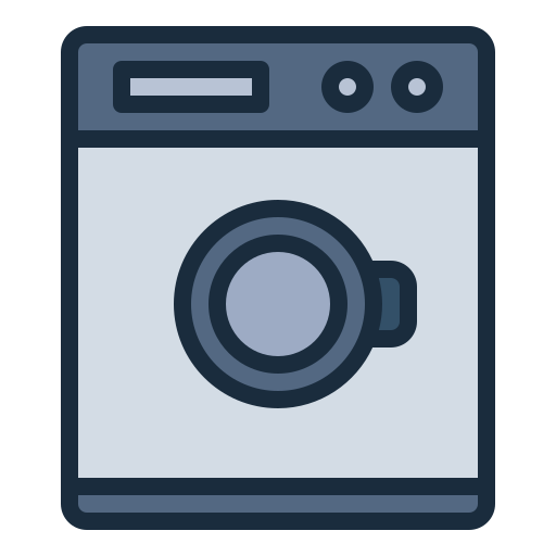 洗濯機 Generic color lineal-color icon
