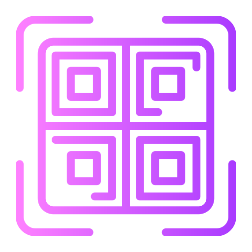 Barcode Scan Generic gradient outline icon