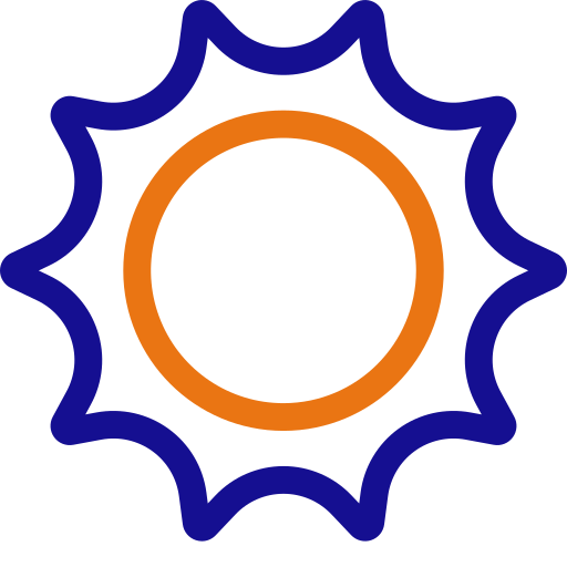 Sun Generic color outline icon