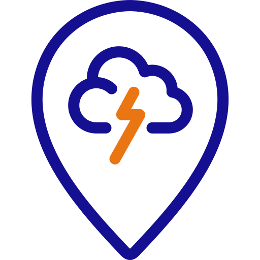 tormenta Generic color outline icono