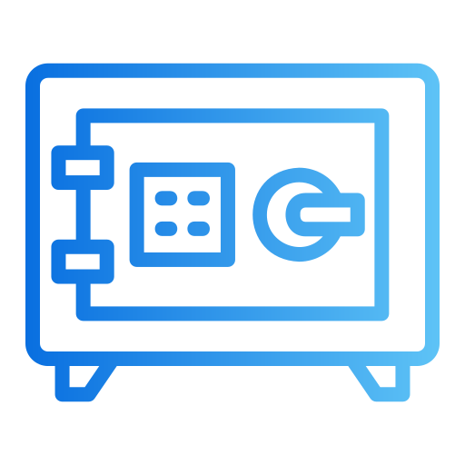 金庫 Generic gradient outline icon