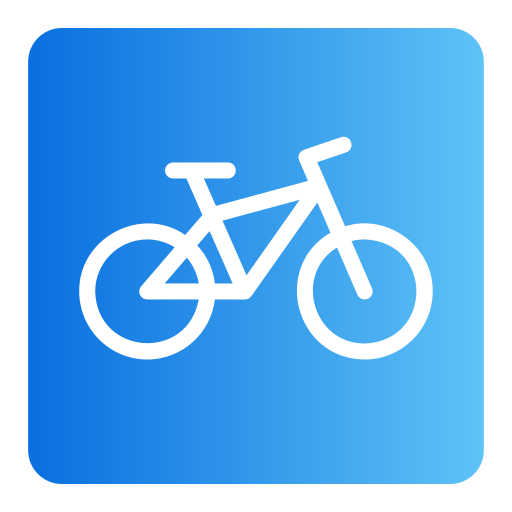 Bicycle Generic gradient fill icon