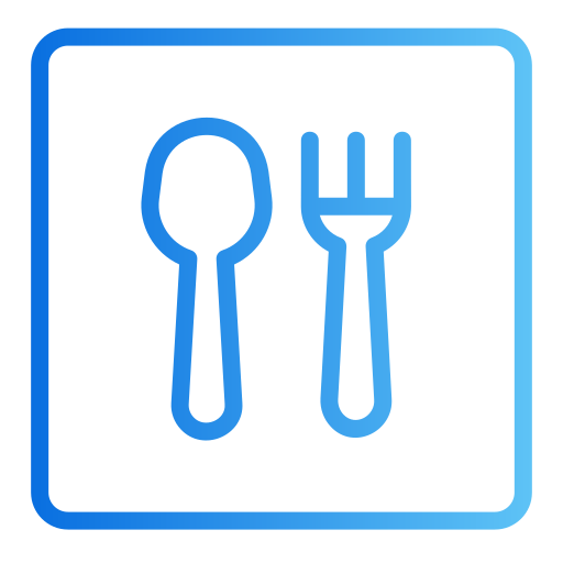 restaurant Generic gradient outline icoon
